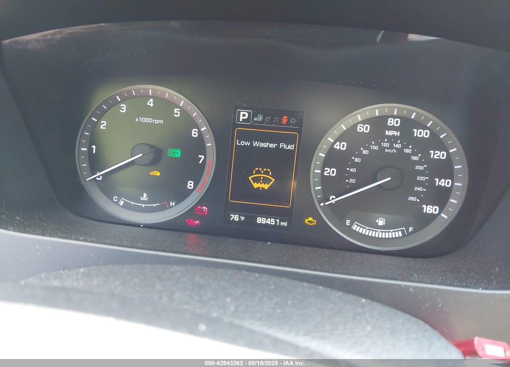 2016 HYUNDAI SONATA VIN: 5NPE34AF8GH326651