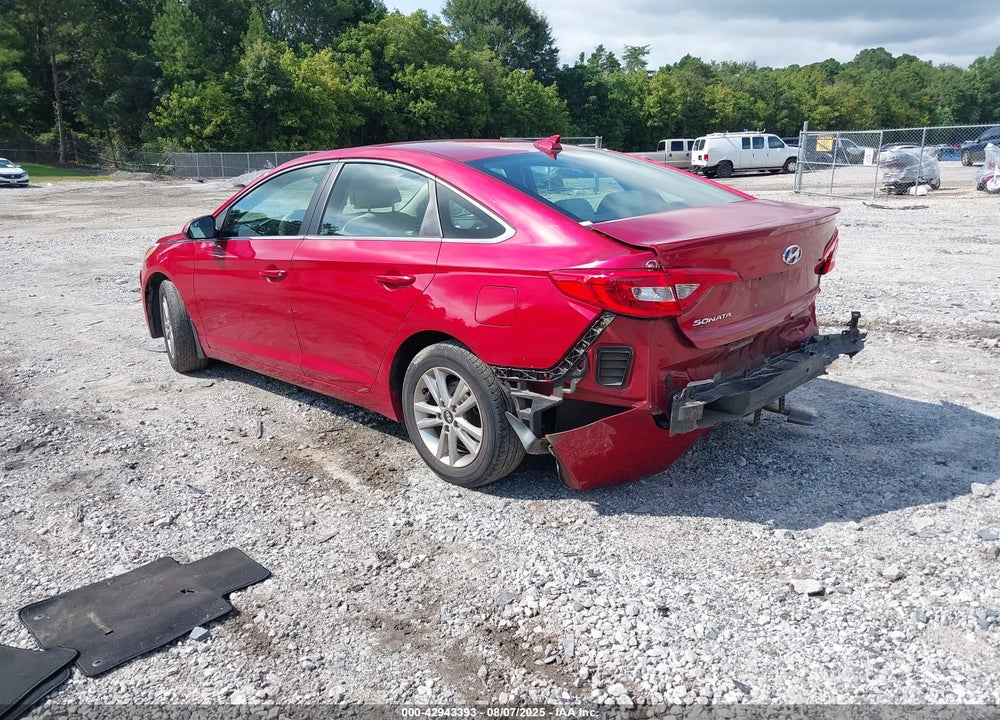 2017 HYUNDAI SONATA VIN: 5NPE24AF3HH553251