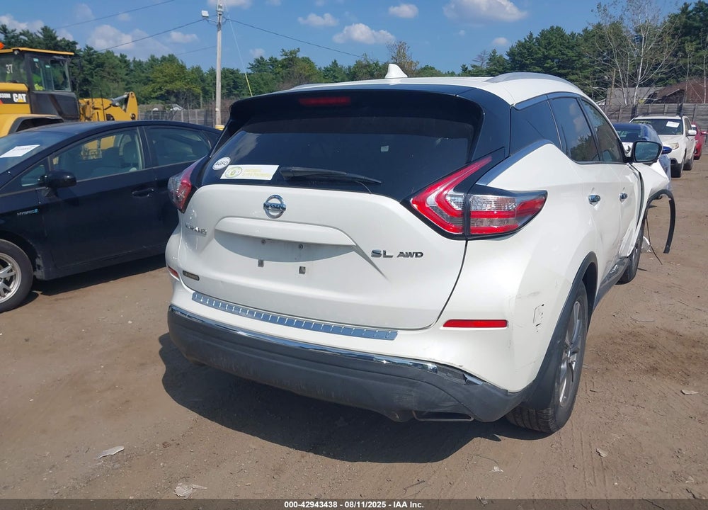 2018 NISSAN MURANO VIN: 5N1AZ2MH2JN152321