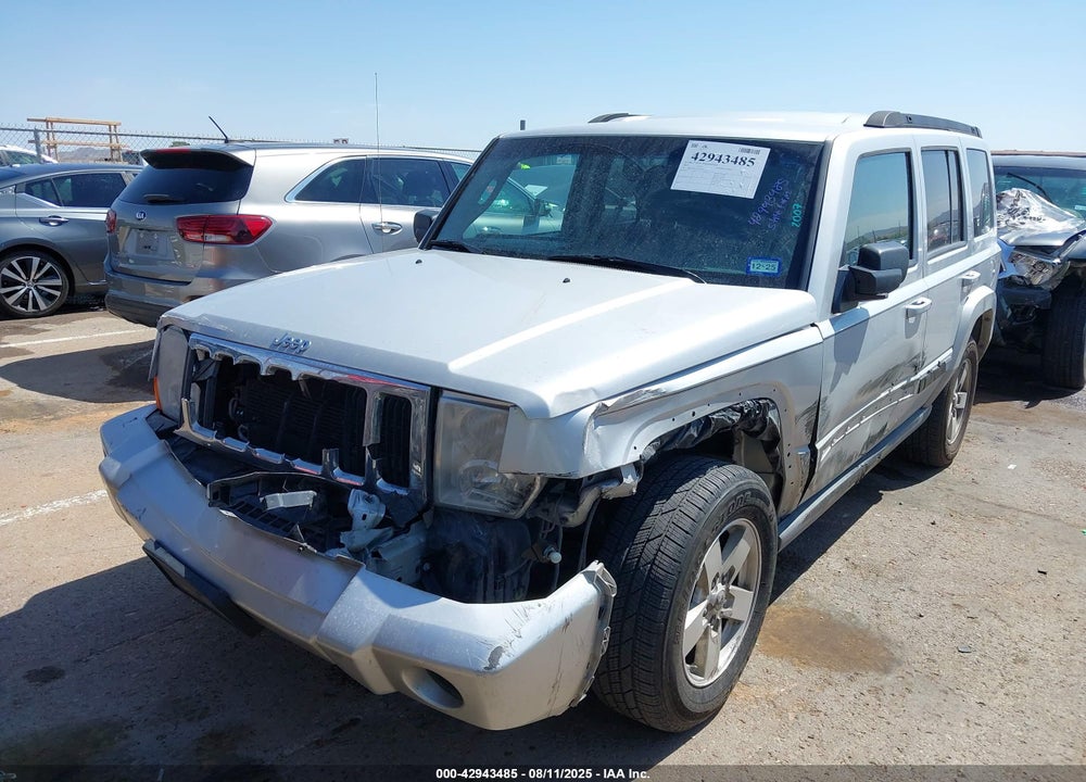 2007 JEEP COMMANDER SPORT VIN: 1J8HG48KX7C626507