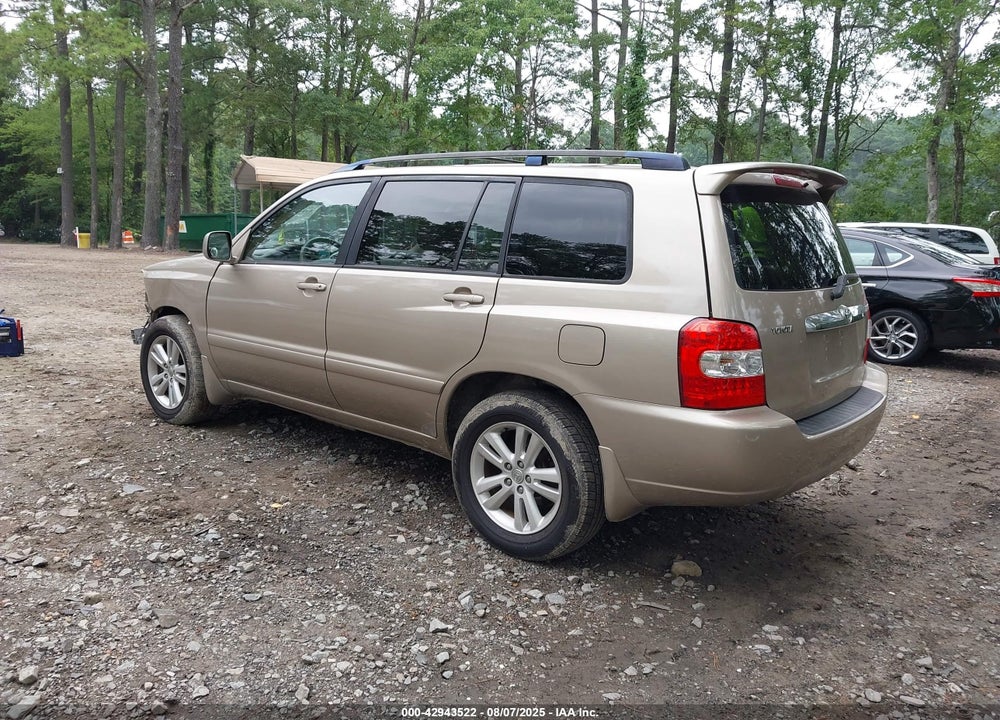 2006 TOYOTA HIGHLANDER HYBRID VIN: JTEDW21A260012545
