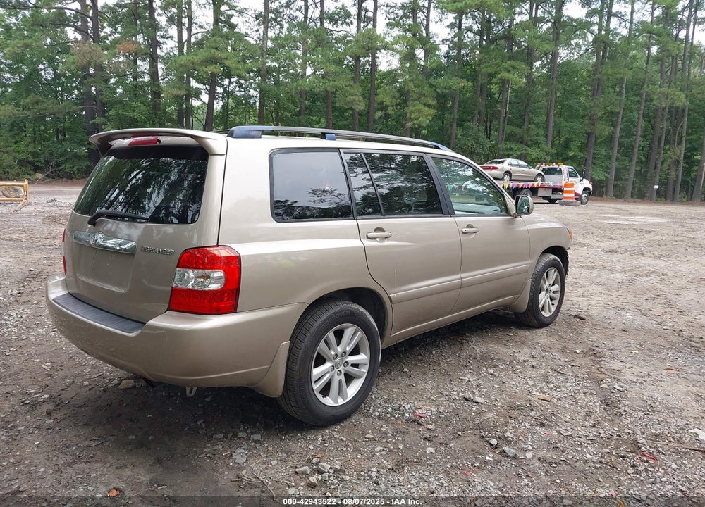 2006 TOYOTA HIGHLANDER HYBRID VIN: JTEDW21A260012545