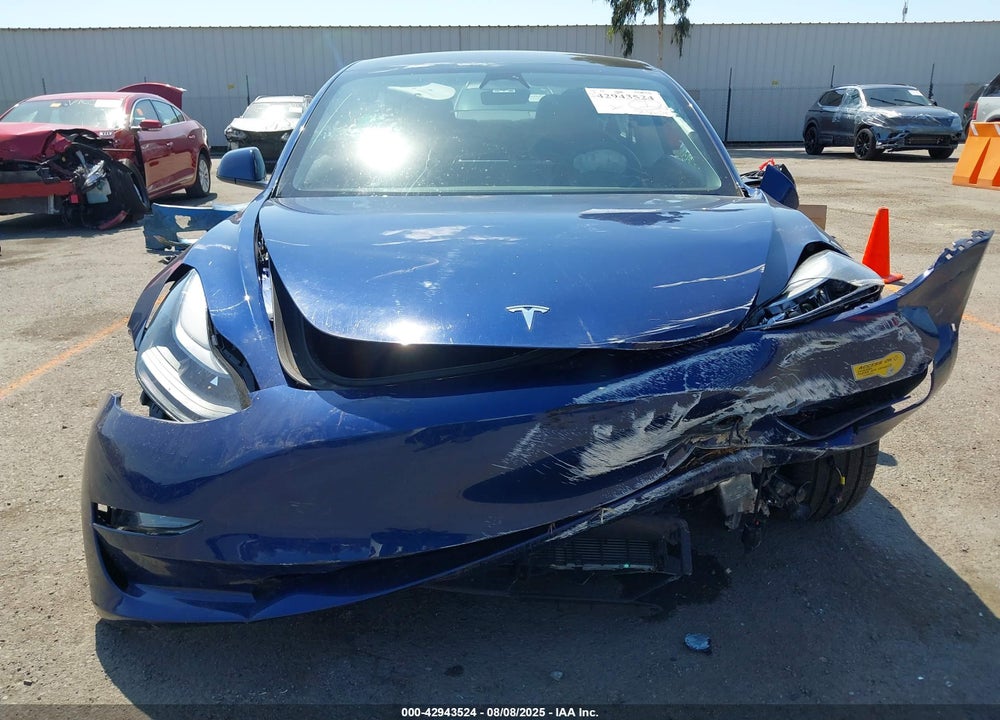 2022 TESLA MODEL 3 REAR-WHEEL DRIVE VIN: 5YJ3E1EA5NF112596