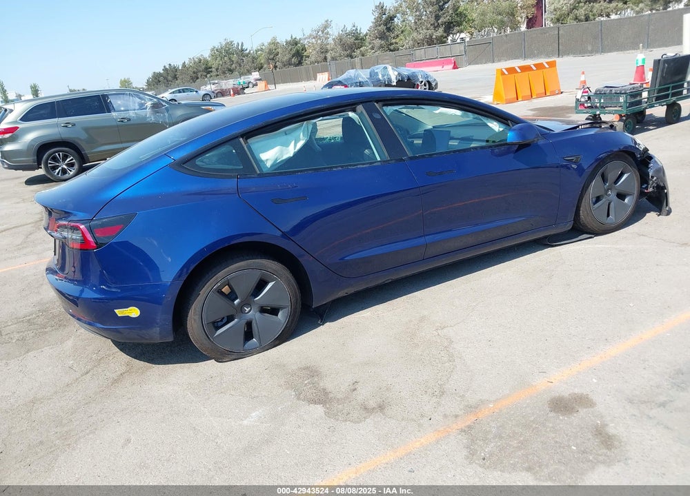 2022 TESLA MODEL 3 REAR-WHEEL DRIVE VIN: 5YJ3E1EA5NF112596