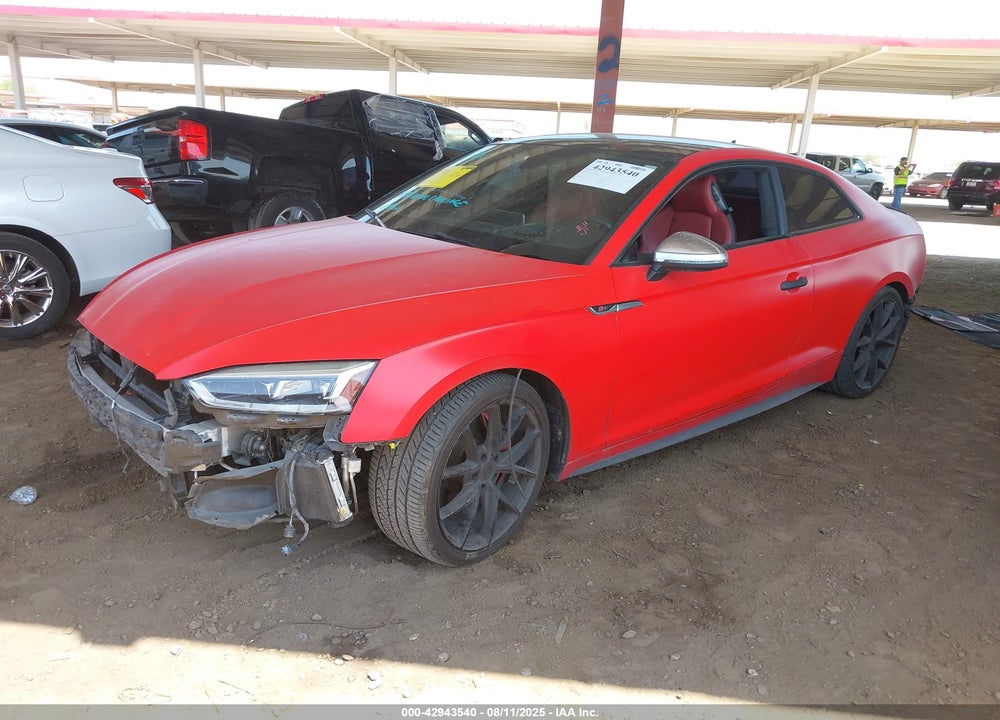 2018 AUDI S5 VIN: WAUR4AF52JA018495
