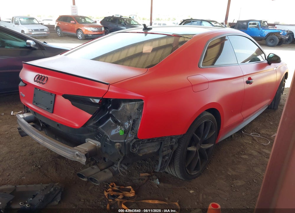 2018 AUDI S5 VIN: WAUR4AF52JA018495
