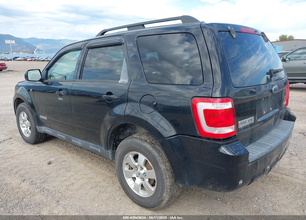 2008 FORD ESCAPE LIMITED VIN: 1FMCU94118KC79866
