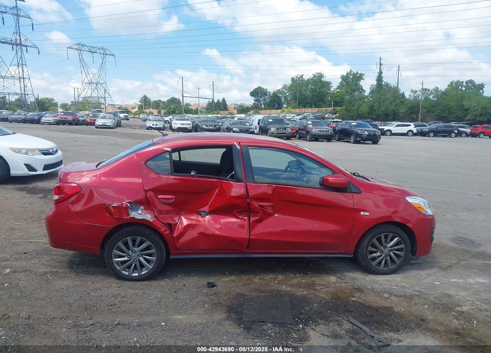 2019 MITSUBISHI MIRAGE VIN: ML32F3FJ0KHF08519