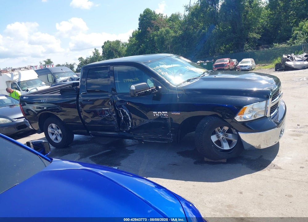 2019 RAM 1500 CLASSIC TRADESMAN 4X4 6'4 BOX VIN: 1C6RR7FT3KS744066