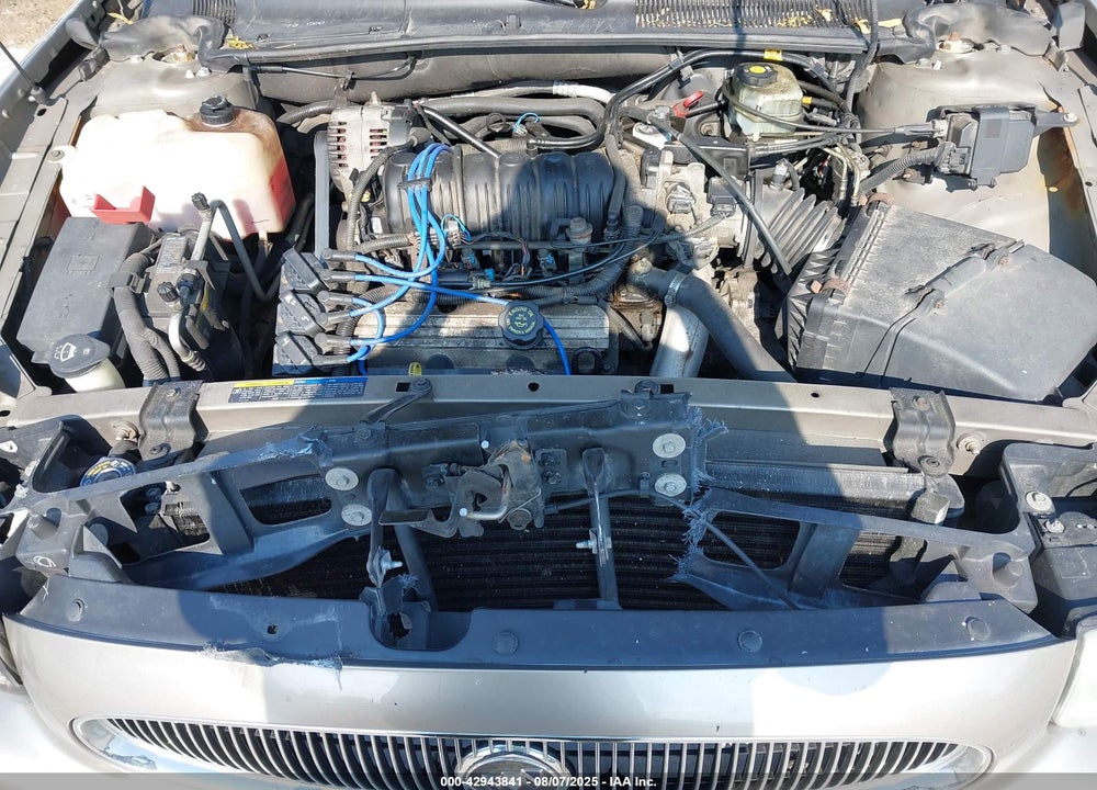 2002 BUICK LESABRE CUSTOM VIN: 1G4HP54K92U174471