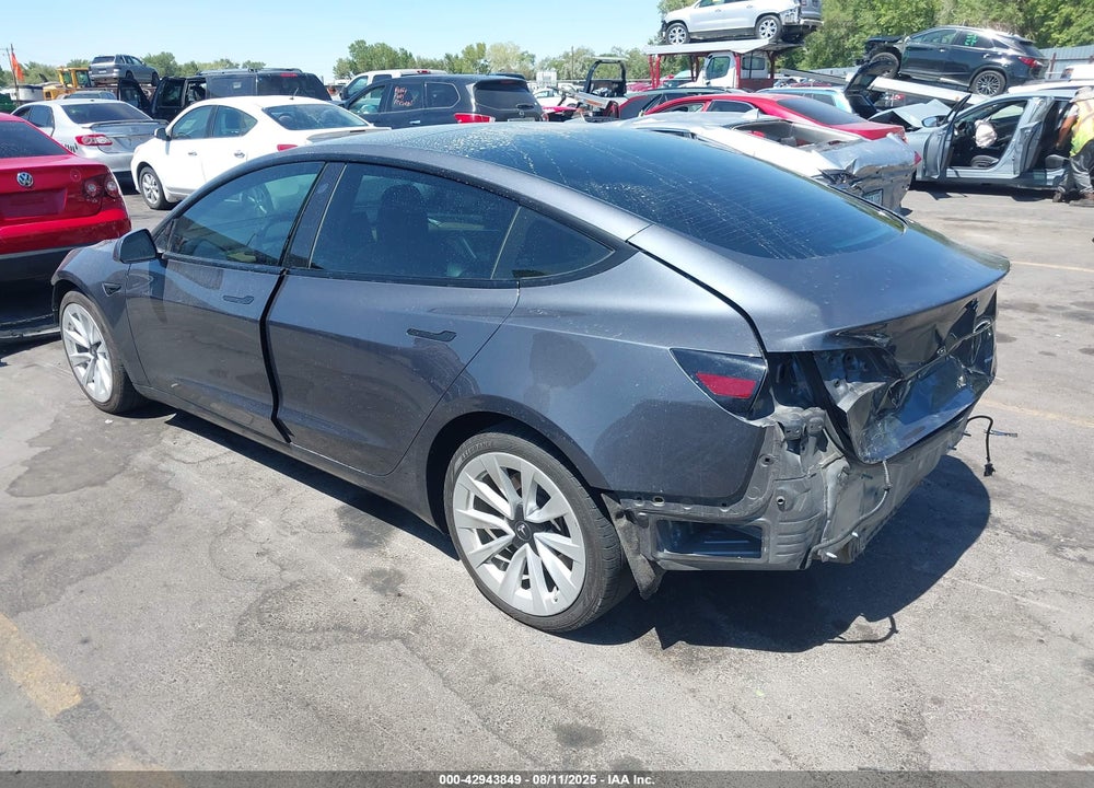 2022 TESLA MODEL 3 VIN: 5YJ3E1EB8NF188595