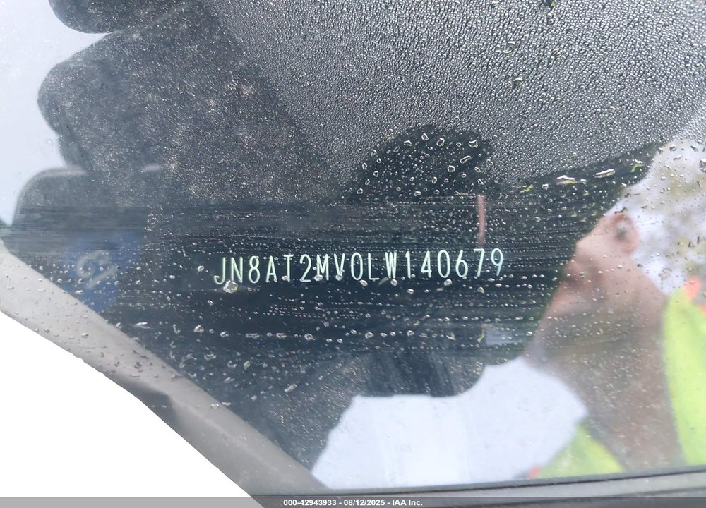 2020 NISSAN ROGUE VIN: JN8AT2MV0LW140679