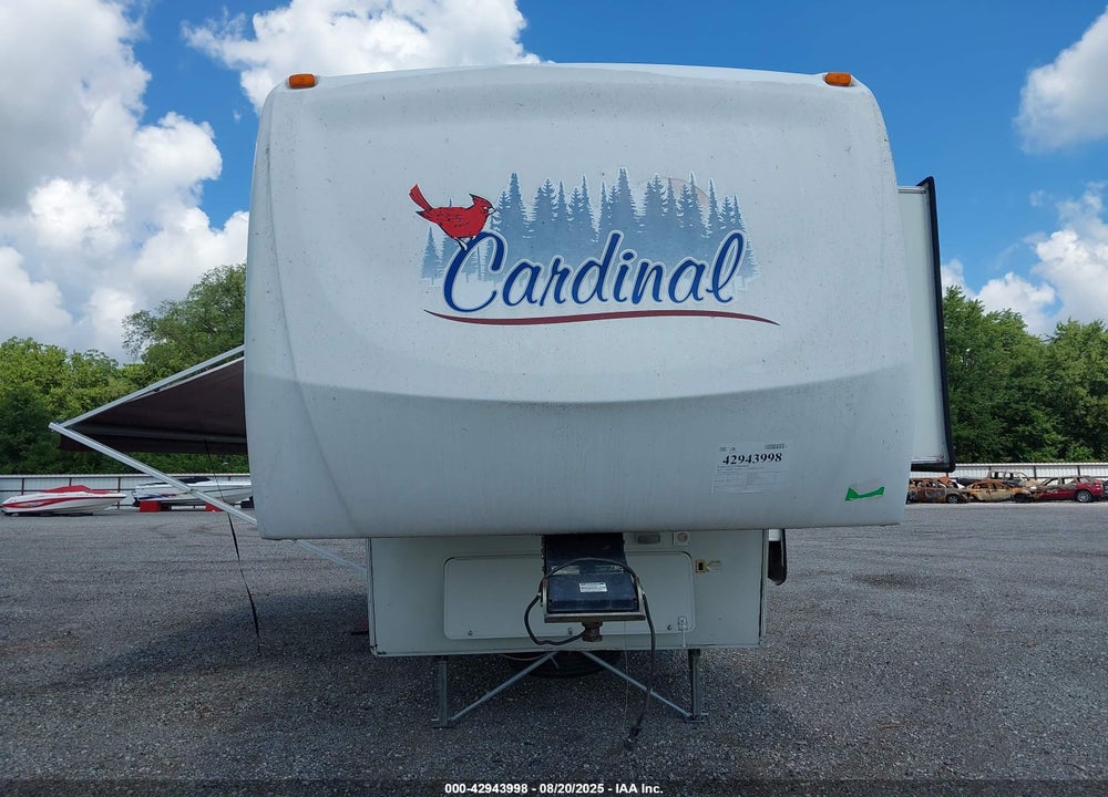2005 FOREST RIVER CARDINAL 31LE VIN: 4X4FCAG265G084106
