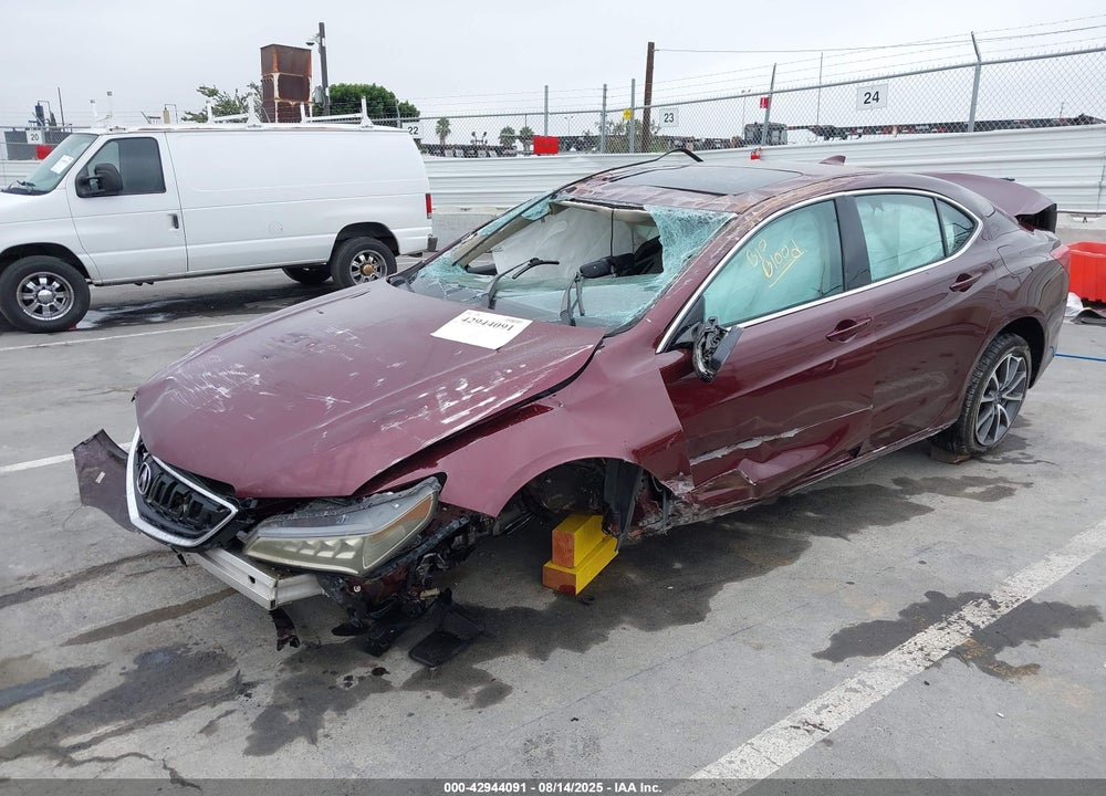 2016 ACURA TLX VIN: 19UUB2F39GA001596