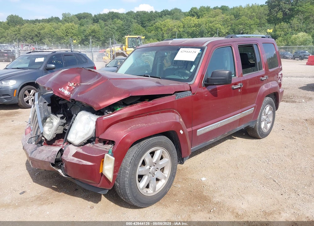 2008 JEEP LIBERTY LIMITED EDITION VIN: 1J8GP58K58W201598
