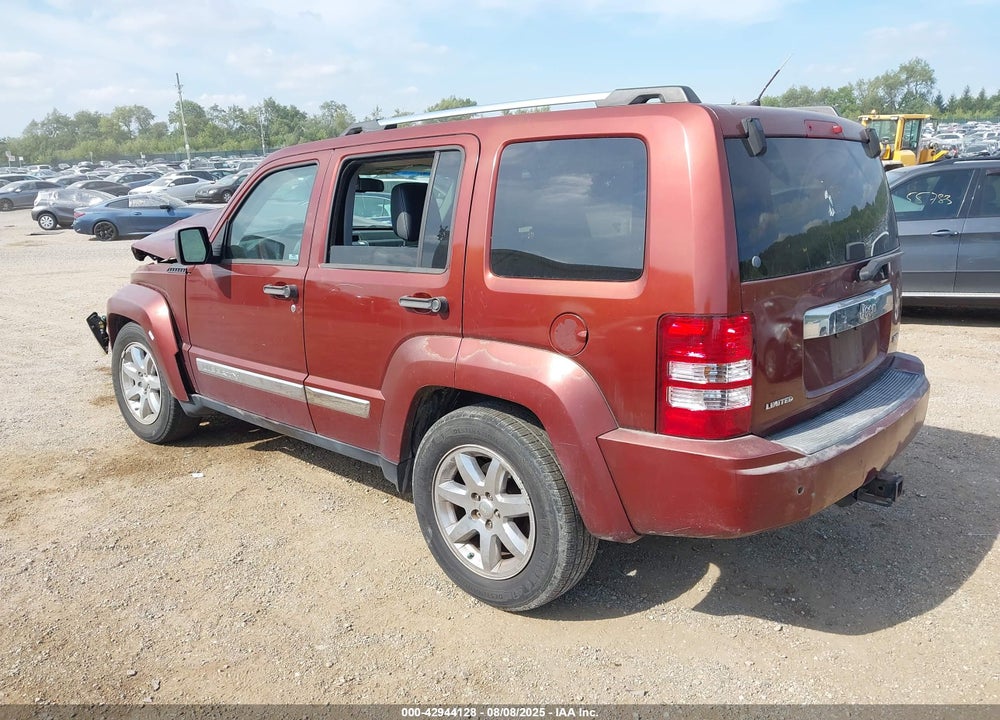 2008 JEEP LIBERTY LIMITED EDITION VIN: 1J8GP58K58W201598