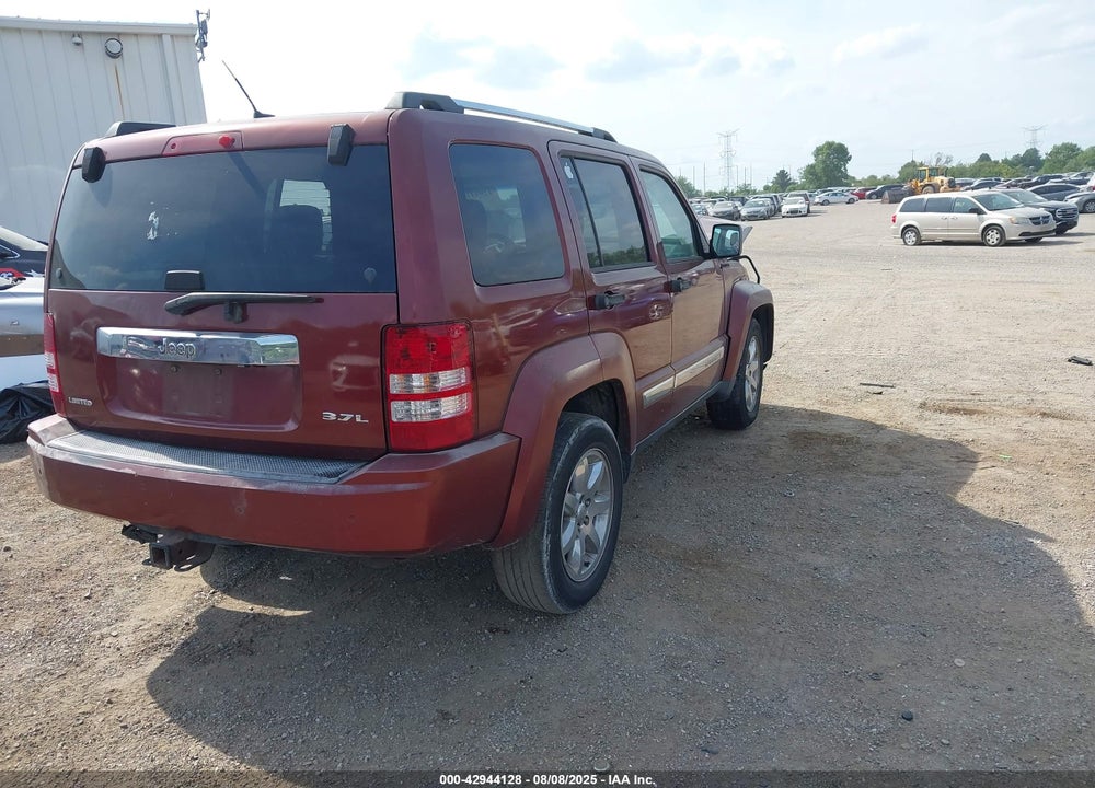 2008 JEEP LIBERTY LIMITED EDITION VIN: 1J8GP58K58W201598
