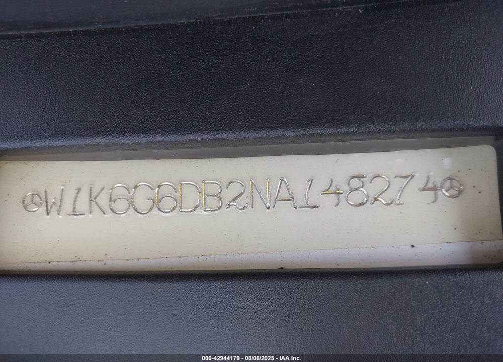 2022 MERCEDES-BENZ S CLASS VIN: W1K6G6DB2NA148274