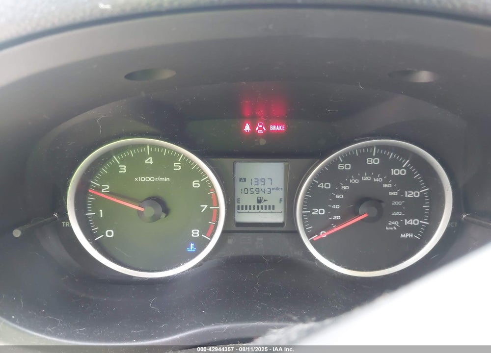 2015 SUBARU FORESTER VIN: JF2SJADC6FG837434