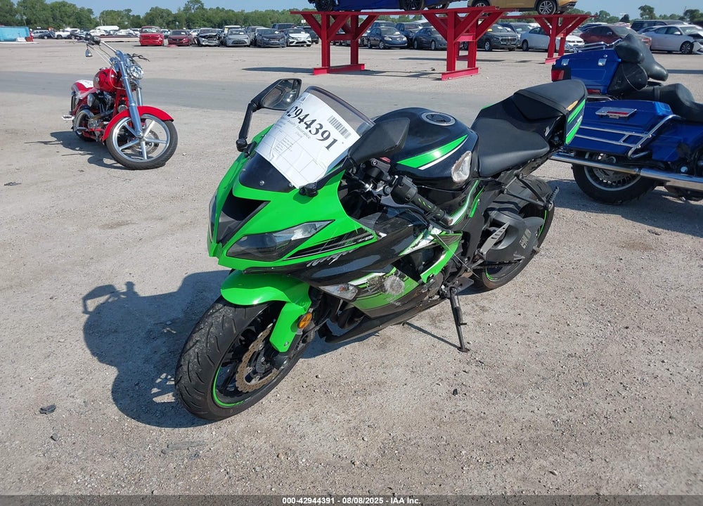 2016 KAWASAKI ZX636 E VIN: JKBZXJE13GA020800