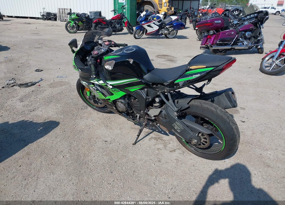 2016 KAWASAKI ZX636 E VIN: JKBZXJE13GA020800