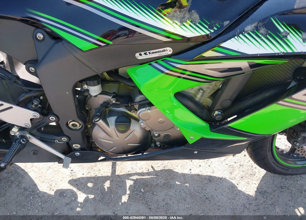 2016 KAWASAKI ZX636 E VIN: JKBZXJE13GA020800
