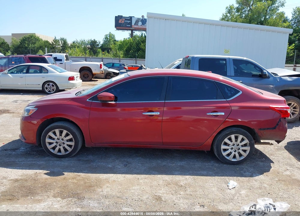 2016 NISSAN SENTRA VIN: 3N1AB7AP0GL637148