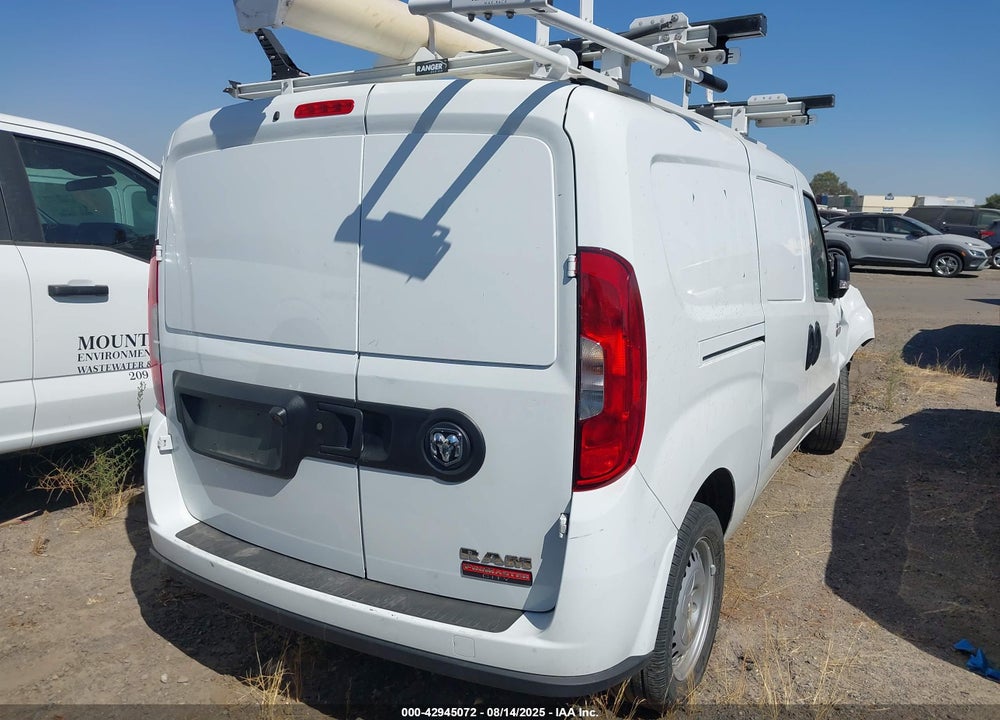 2022 RAM PROMASTER CITY CARGO VAN VIN: ZFBHRFAB3N6Y46559
