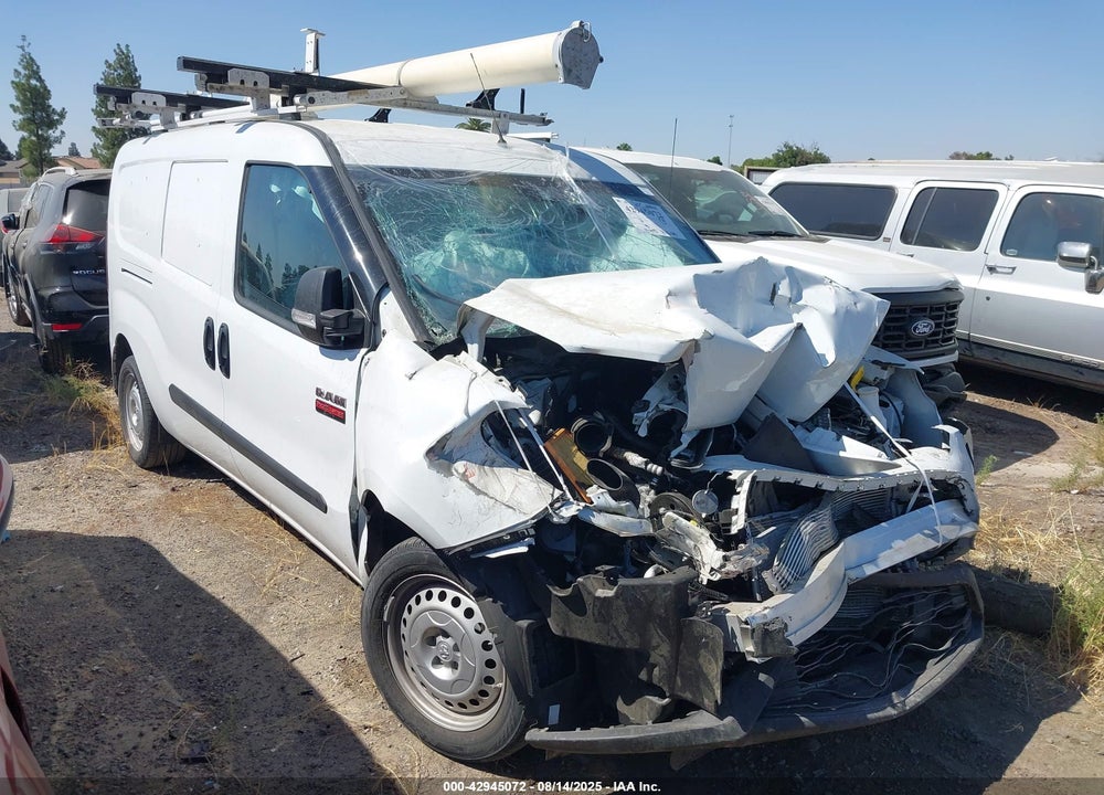 2022 RAM PROMASTER CITY CARGO VAN VIN: ZFBHRFAB3N6Y46559