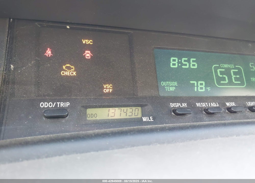2002 TOYOTA AVALON XLS VIN: 4T1BF28BX2U216955