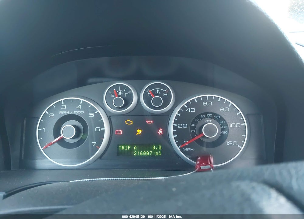 2007 FORD FUSION SEL VIN: 3FAHP081X7R161614