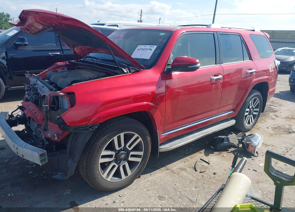 2022 TOYOTA 4RUNNER VIN: JTEKU5JR4N6086937