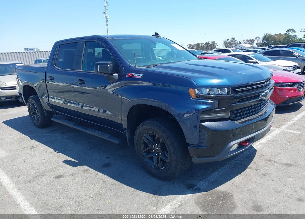 2020 CHEVROLET SILVERADO 1500 4WD SHORT BED LT TRAIL BOSS VIN: 3GCPYFED8LG367055