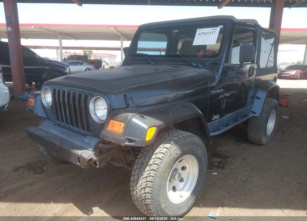 1997 JEEP WRANGLER SE VIN: 1J4FY29P8VP497015