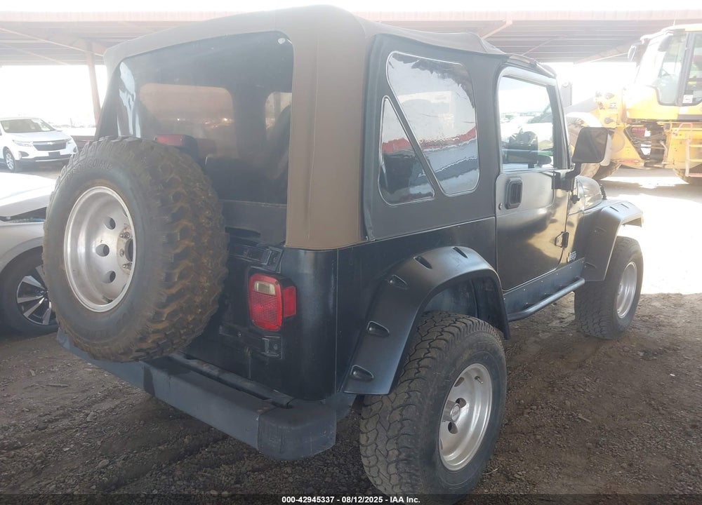 1997 JEEP WRANGLER SE VIN: 1J4FY29P8VP497015