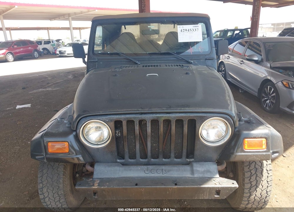 1997 JEEP WRANGLER SE VIN: 1J4FY29P8VP497015