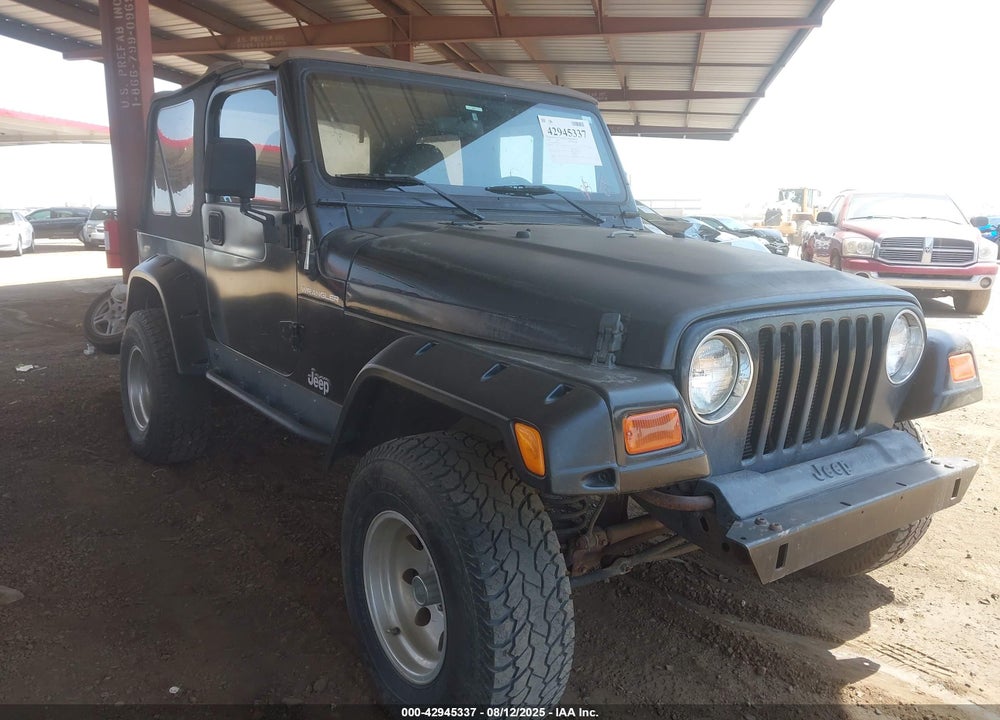 1997 JEEP WRANGLER SE VIN: 1J4FY29P8VP497015