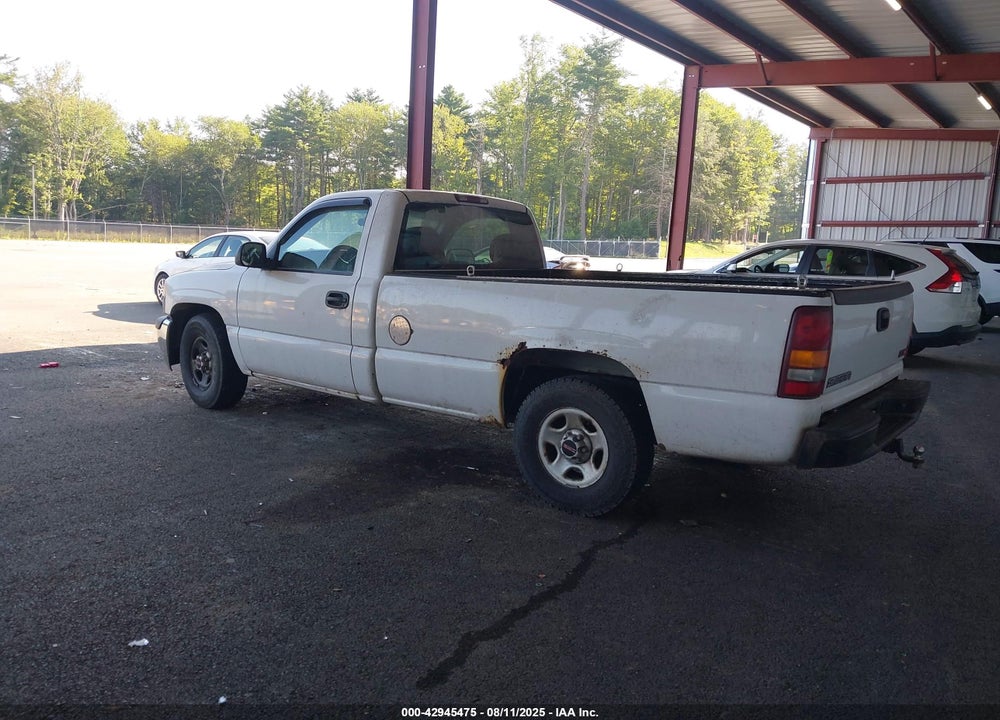 2002 GMC SIERRA 1500 STANDARD VIN: 1GTEC14WX2Z334066