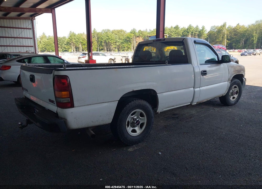 2002 GMC SIERRA 1500 STANDARD VIN: 1GTEC14WX2Z334066