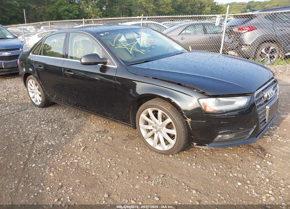 2013 AUDI A4 2.0T PREMIUM VIN: WAUFFAFL4DA066130