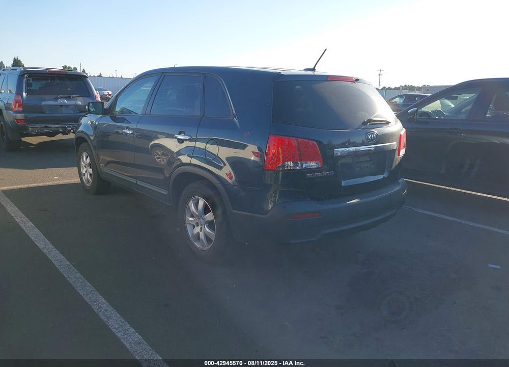 2012 KIA SORENTO VIN: 5XYKTCA61CG240032