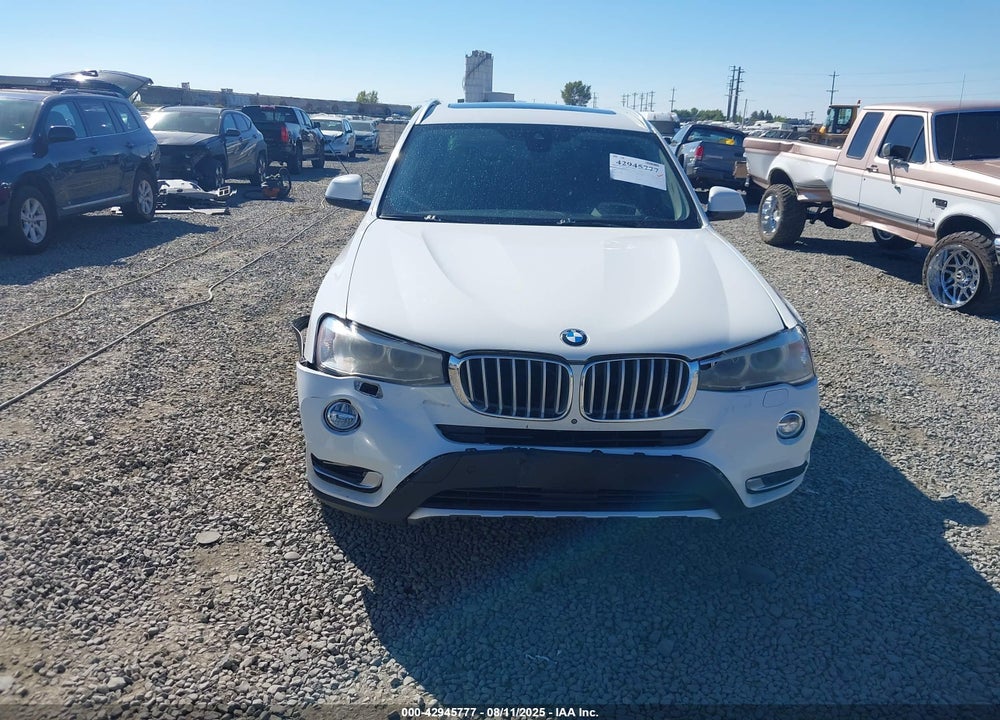 2017 BMW X3 VIN: 5UXWX9C51H0T00383