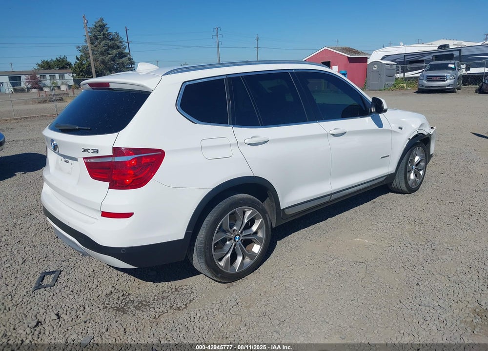 2017 BMW X3 VIN: 5UXWX9C51H0T00383