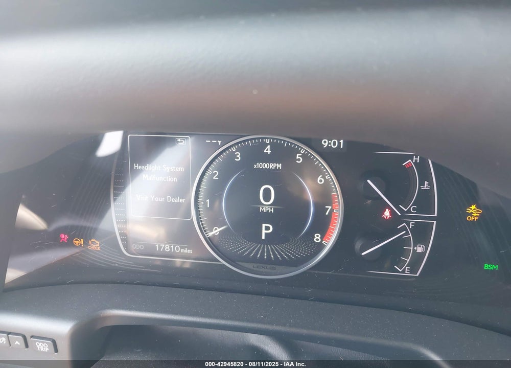 2022 LEXUS ES VIN: 58ADZ1B10NU120002