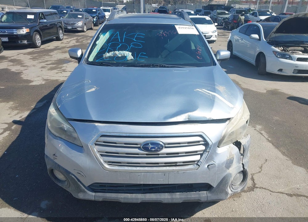 2016 SUBARU OUTBACK VIN: 4S4BSADC0G3345658