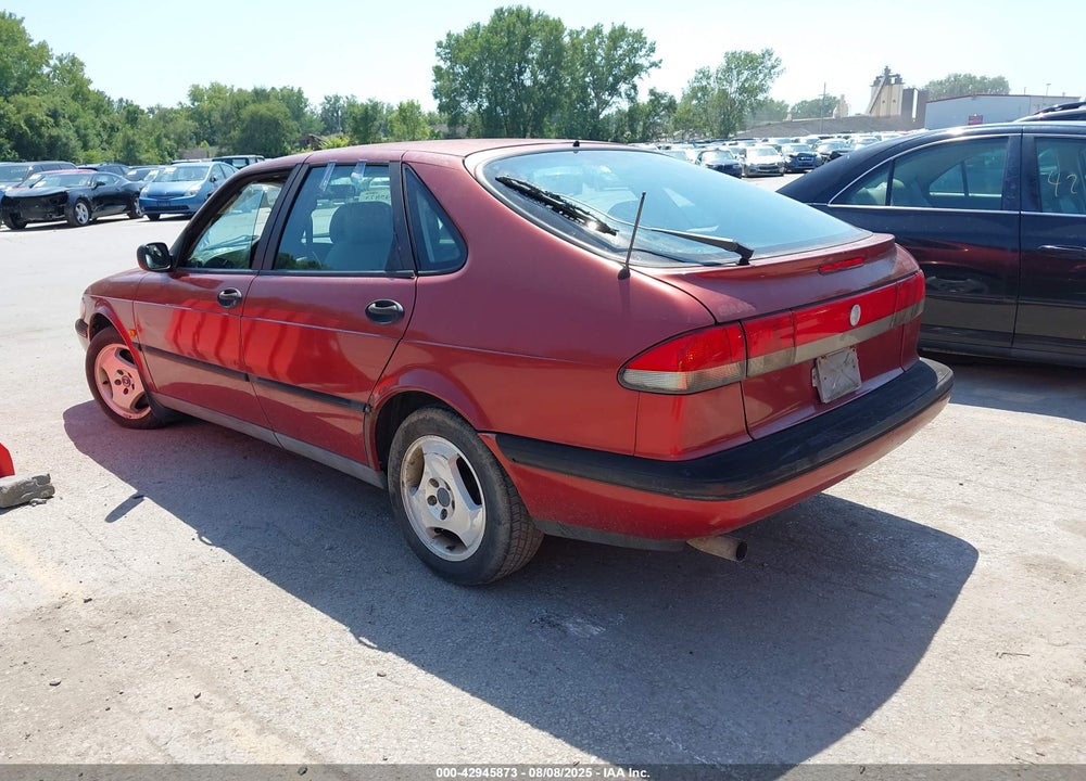 1997 SAAB 900 S VIN: YS3DD55B5V2025722