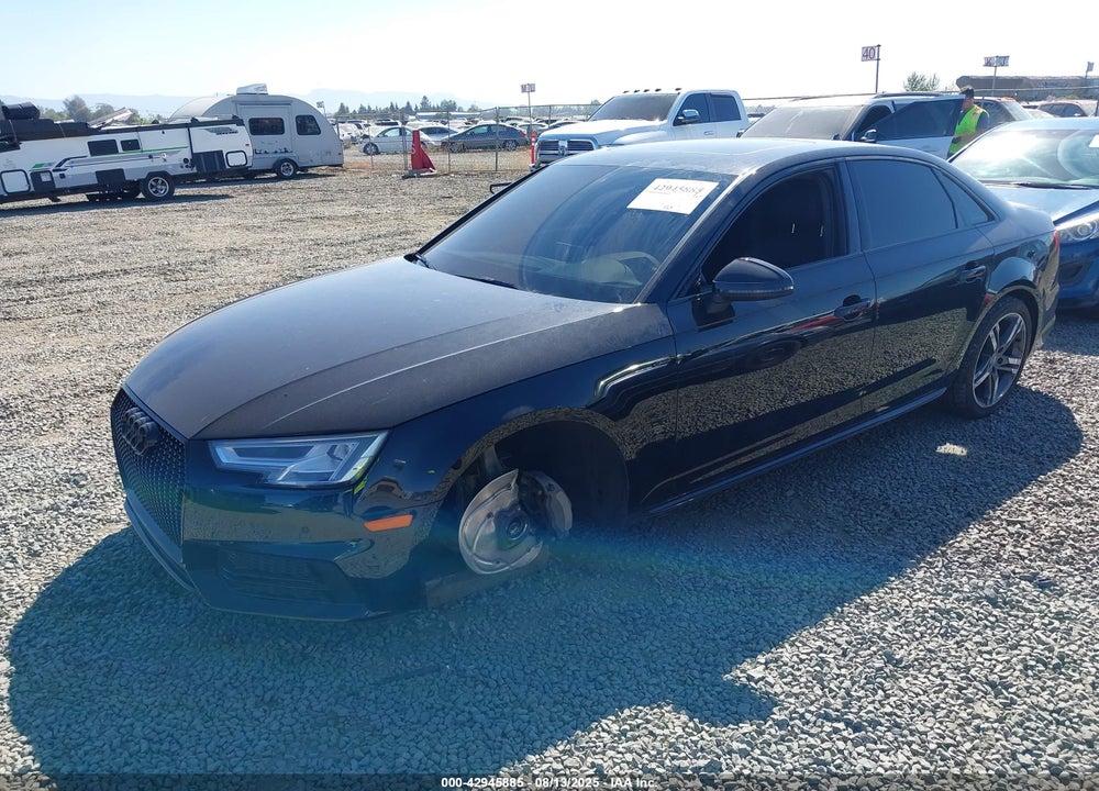 2017 AUDI A4 2.0T PREMIUM VIN: WAUENAF44HN055229