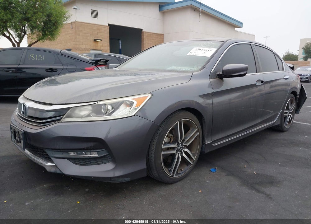 2017 HONDA ACCORD SPORT VIN: 1HGCR2F55HA044066