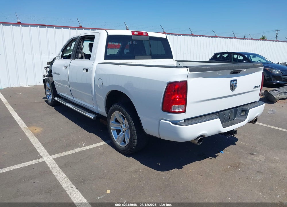 2012 RAM 1500 VIN: 1C6RD7MT2CS252972