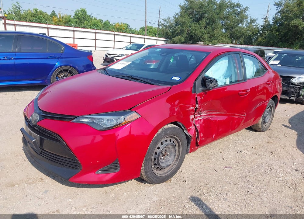 2019 TOYOTA COROLLA LE VIN: 5YFBURHE9KP893473